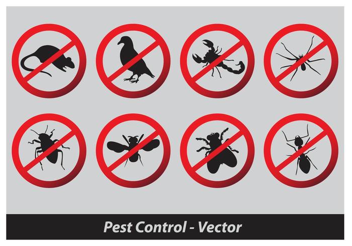 Vector de control de plagas