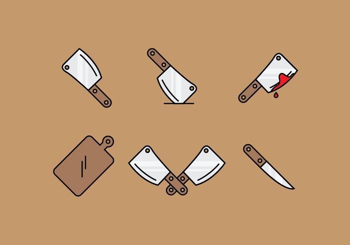 Cleaver Vector Illustrations Cleaver Vector Illustrations