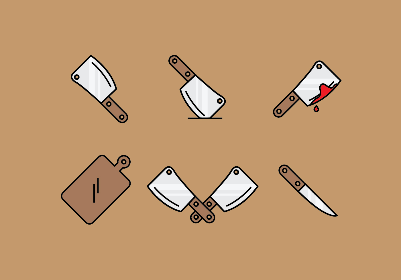 Cleaver Vector Illustrations Download Free Vector Art, Stock Graphics