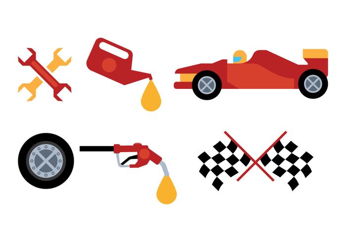 um vetor de desenho de ícone de pista de corrida. corrida de carros  14340510 Vetor no Vecteezy