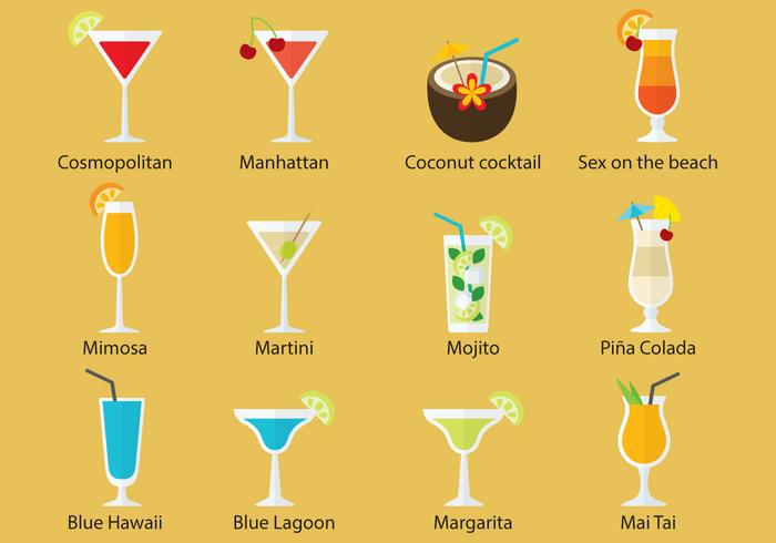 Cocktail Vectors 