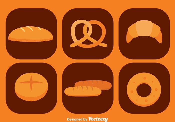 Bread Icons vector