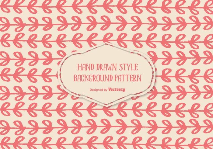 Cute Hand Drawn Style Background Pattern vector