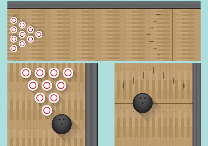 Bowling Alley vector