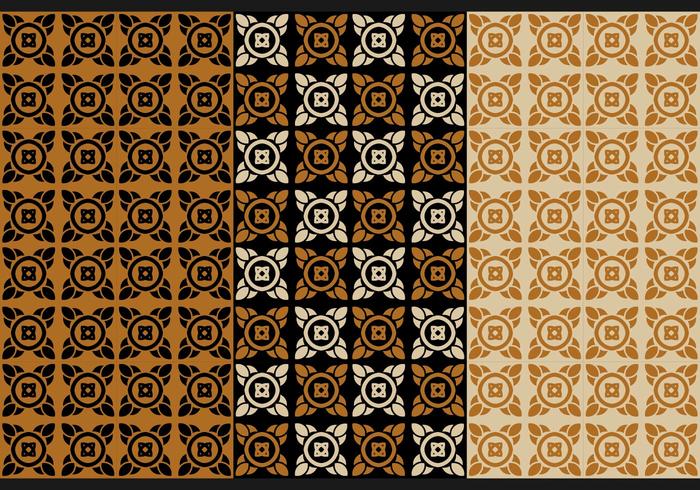 Free Thai Seamless Patterns vector