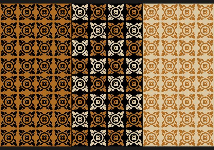 Free Thai Seamless Patterns vector