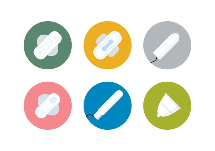 Vector Collection of Tampons Vector Collection of Tampons