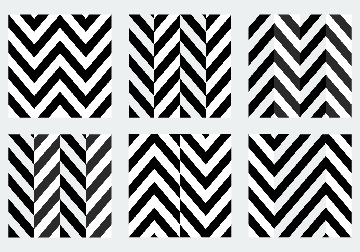 Black and White Herringbone Patterns - Download Free Vector Art, Stock