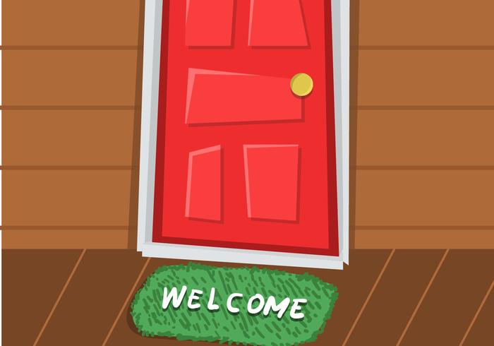 Welcome Mat Vector