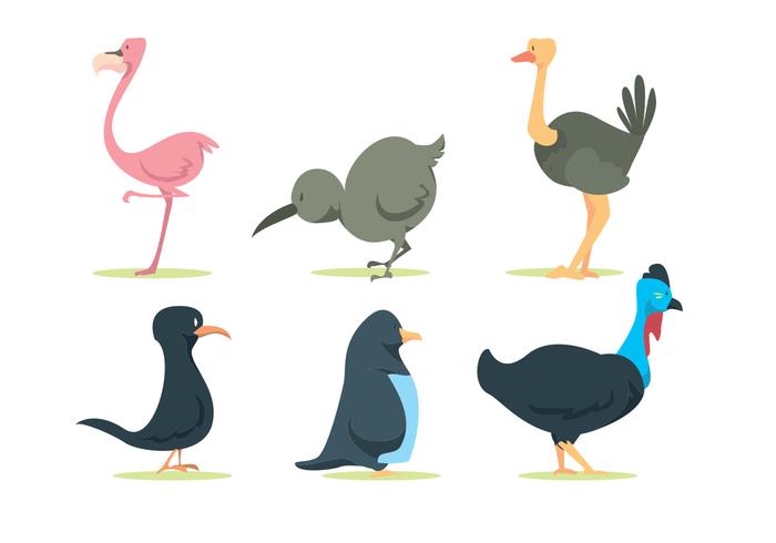 Bird Nature Vector Set Bird Nature Vector Set