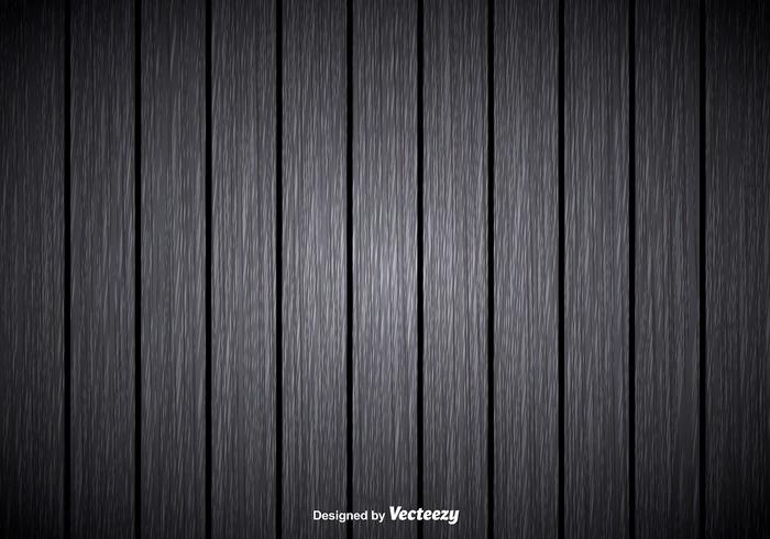 Gray wooden background vector