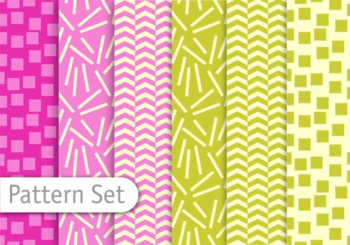 Decorative Colorful Pattern Set Decorative Colorful Pattern Set