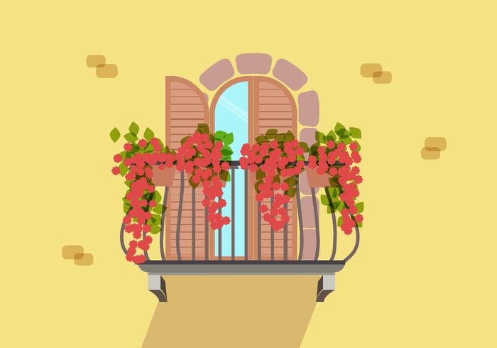 Balcony Vector