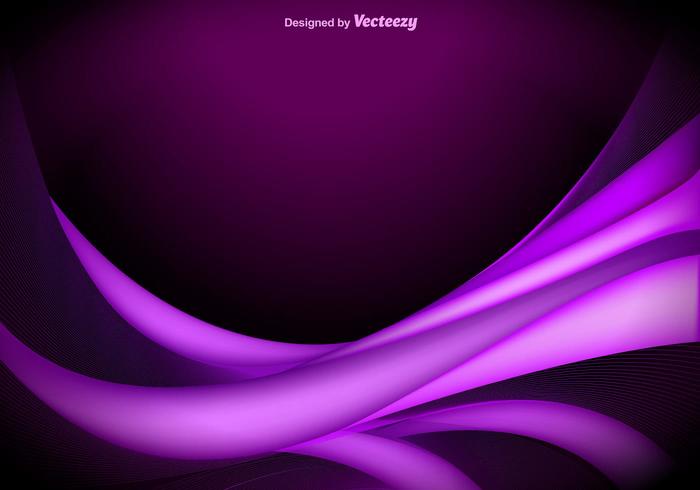 Purple Abstract Wave Vector