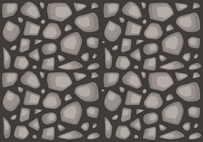 Free Stone Path Pattern 3 vector