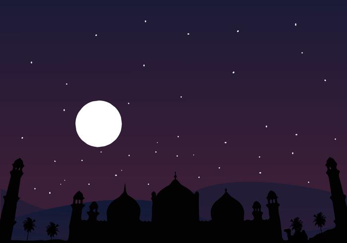 Arabian Night Vector Arabian Night Vector