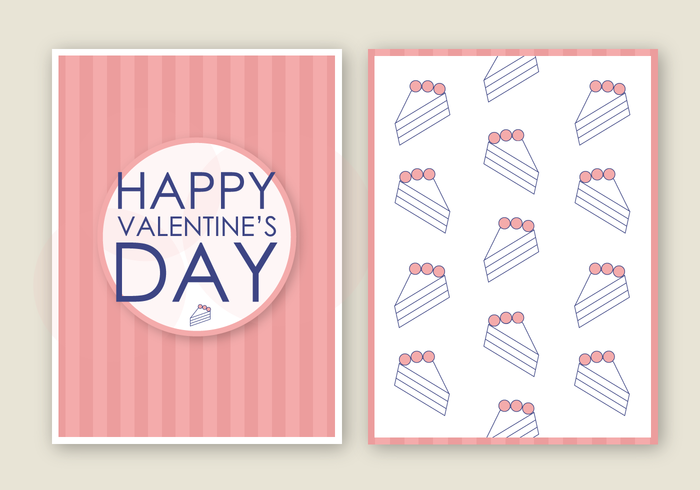 Tarjeta del día de San Valentín gratis Vector