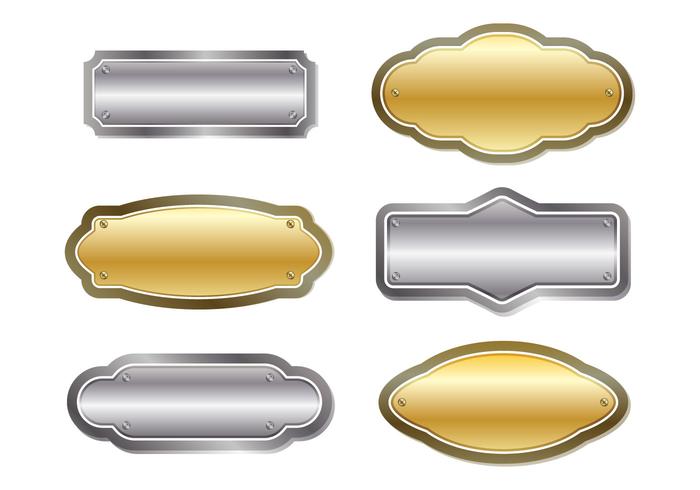 Download Name Plate Vector 103087 Vector Art at Vecteezy