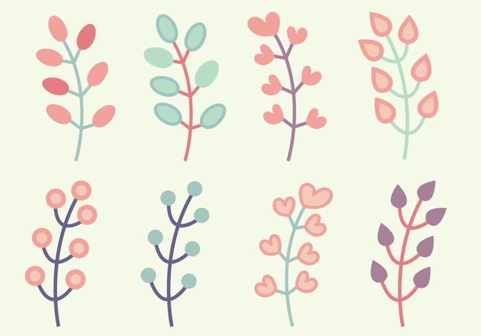 Free Floral Elements Vector