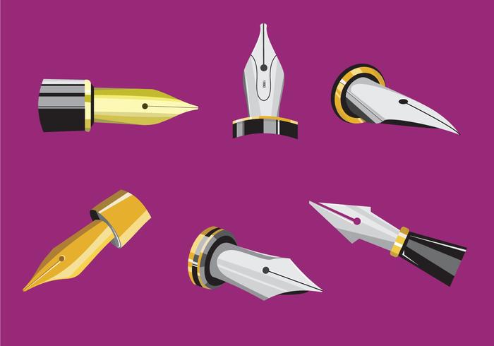Exclusive Pen Nib Vectors