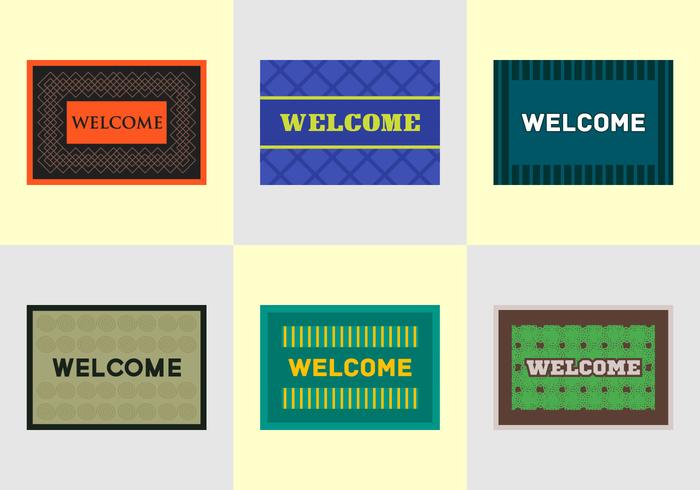 Free Welcome Mat Vectors