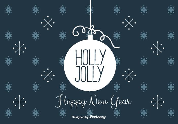 New Year's Vector Background New Year's Vector Background
