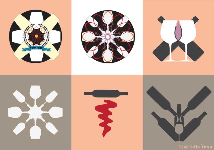 Wine Vector Logos Wine Vector Logos