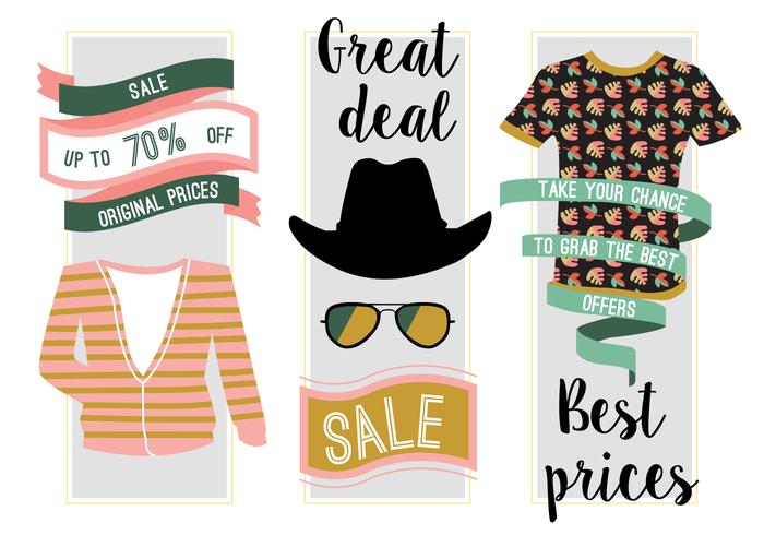 Fashion Sale Vector Background