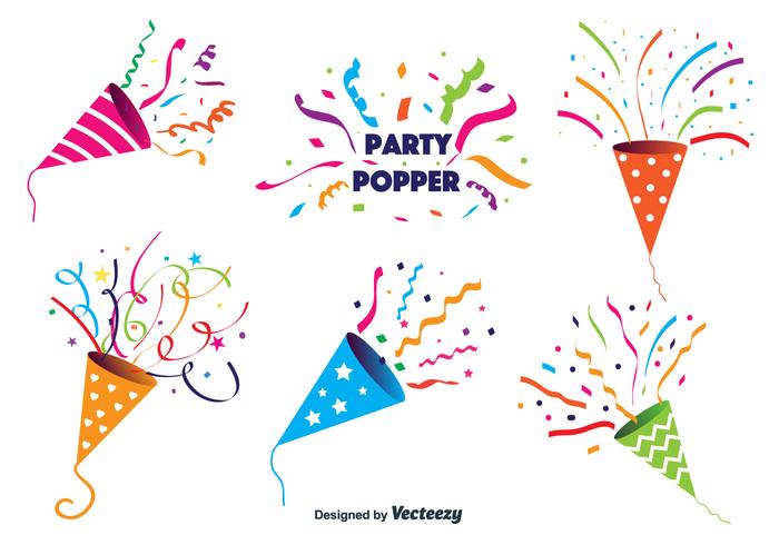 Party Popper Vector