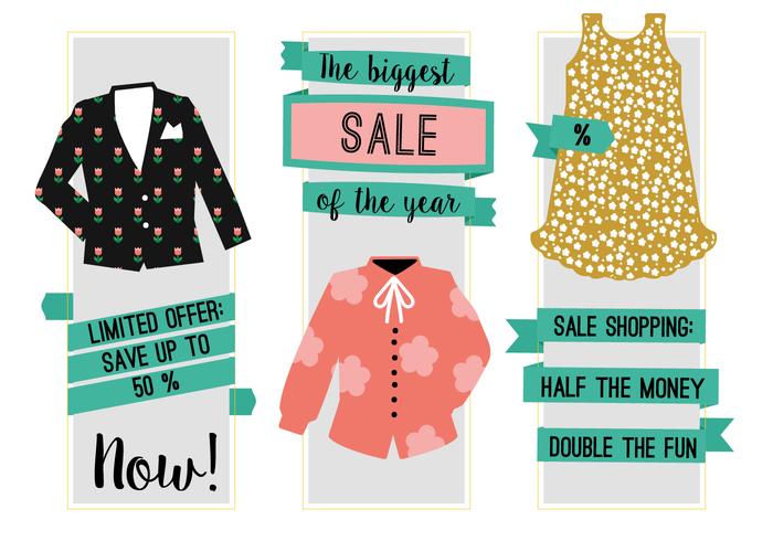 Free Fashion Sale Vector Background Free Fashion Sale Vector Background