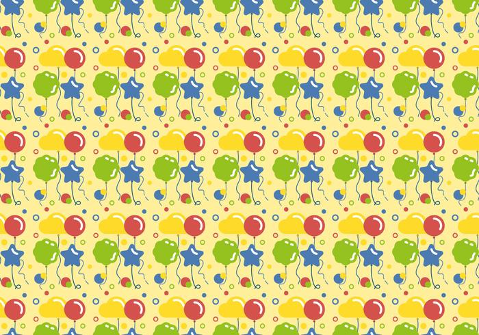 Vector Balloons Pattern 