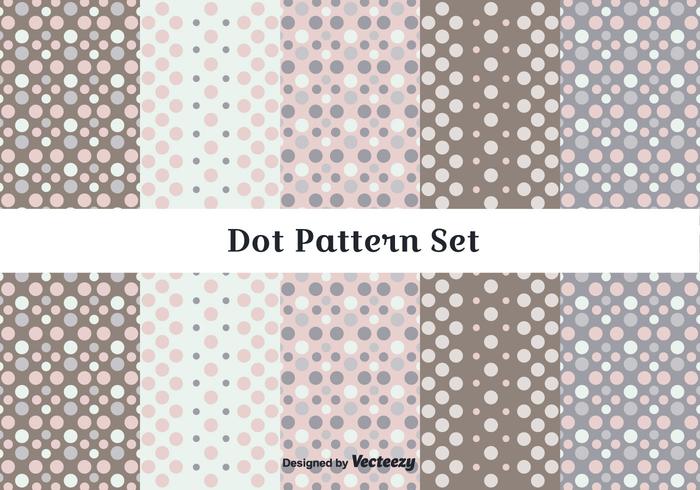 Subtle Dot Pattern Vector Set