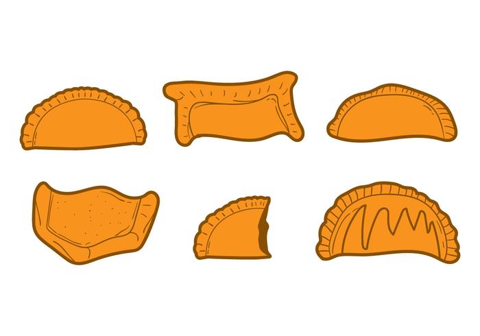Empanadas Vectors