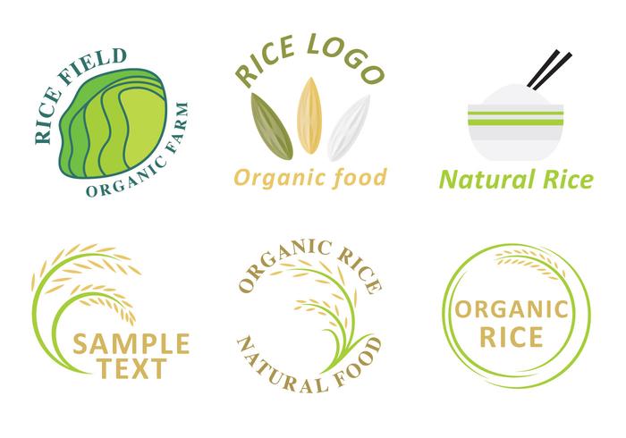 Rice Logo Vectors