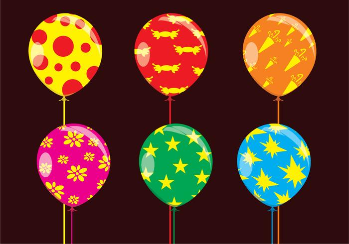 Fun Balloons Vectors