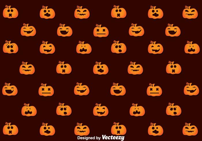 Pumpkins Seamless Pattern vector