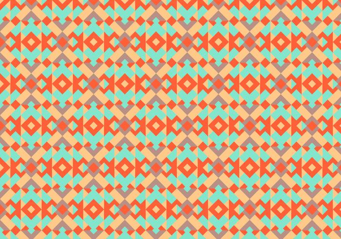 Native american pattern background vector