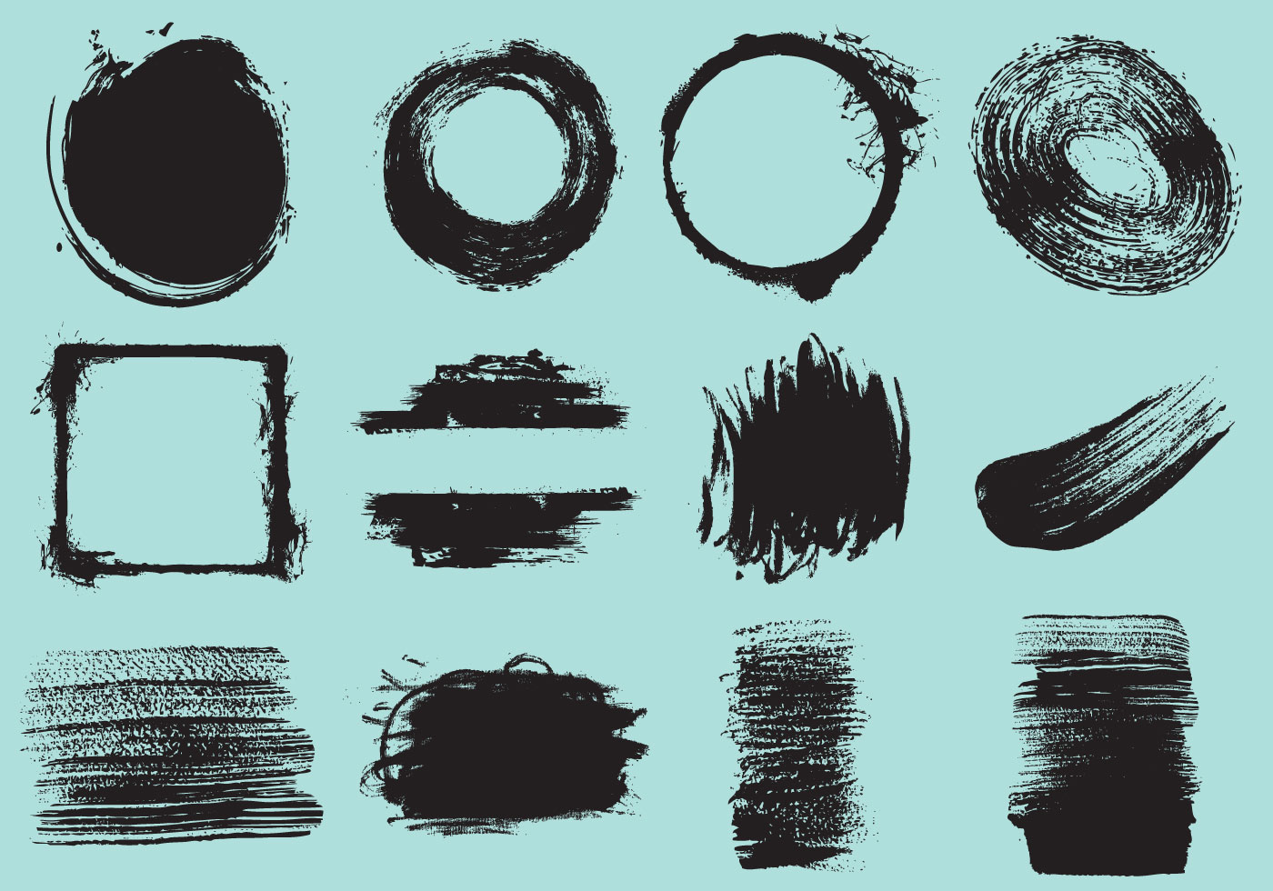 Download Brush Stroke Vectors - Download Free Vector Art, Stock Graphics & Images