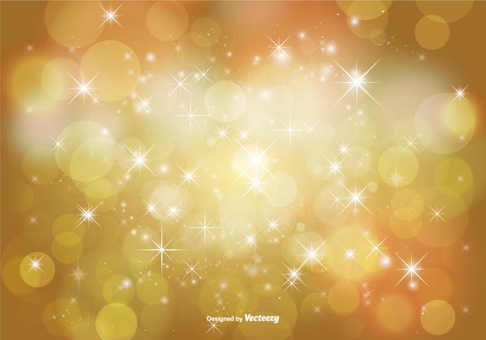 Abstract Bokeh and Glitter Background Illustration vector