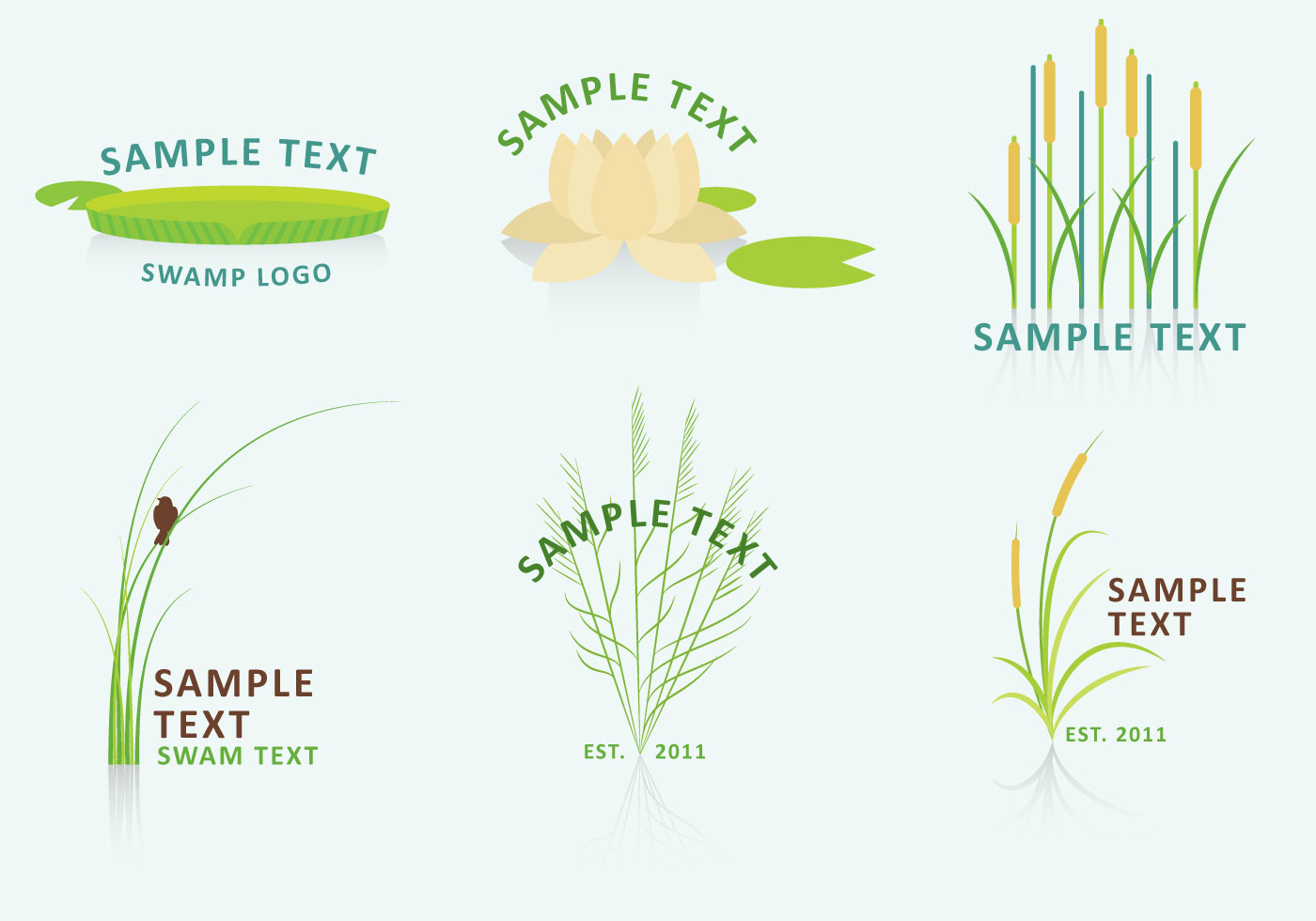 Nature and Swamp Logo Vectors - Download Free Vector Art, Stock