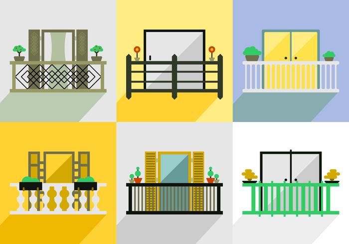 Balcony Vector Pack