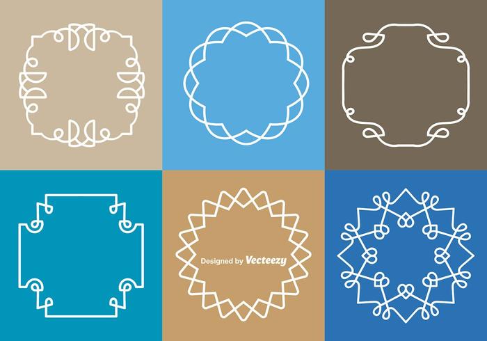 Download White Monograms Border Vectors - Download Free Vector Art, Stock Graphics & Images