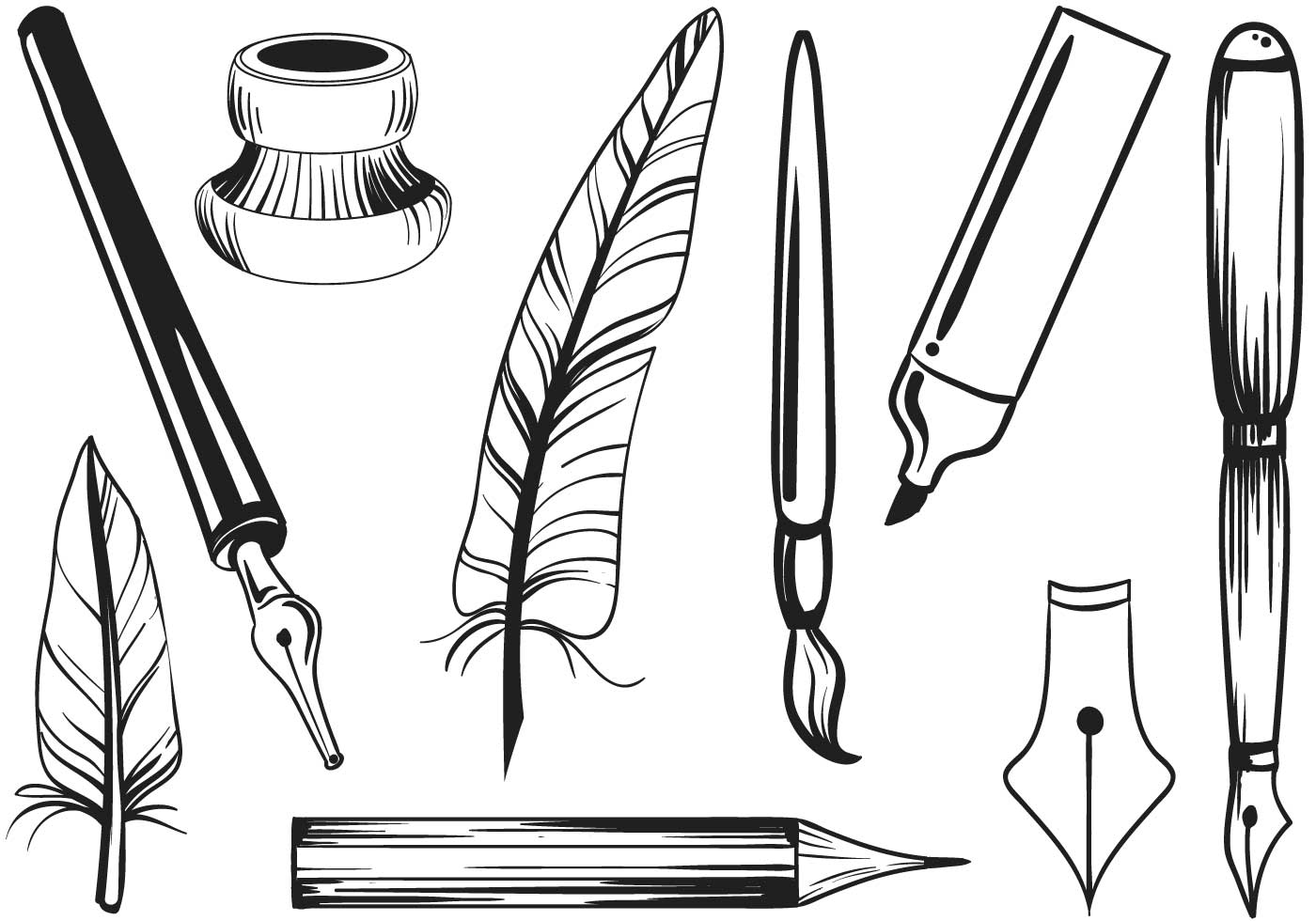 Download Free Writing Vectors 103644 - Download Free Vectors ...