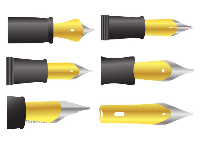 Pen Nib Vectors