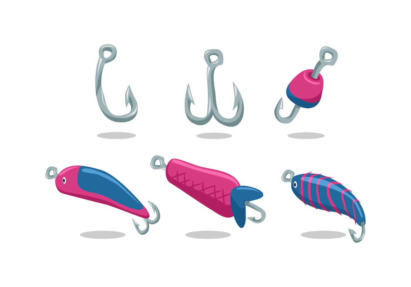 Download FREE FISHING LURE VECTOR - Download Free Vectors, Clipart ...