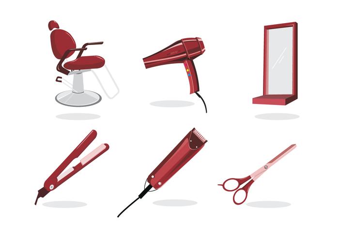 Barber Shop Tools vector