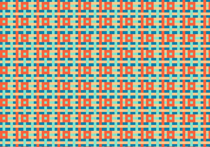 Abstract woven pattern background vector