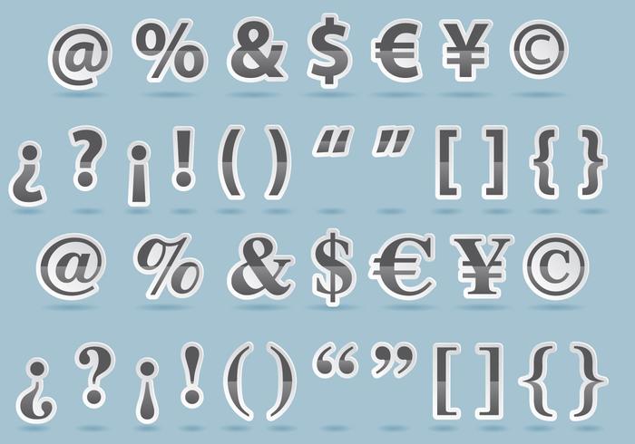 Punctuation Mark Vectors