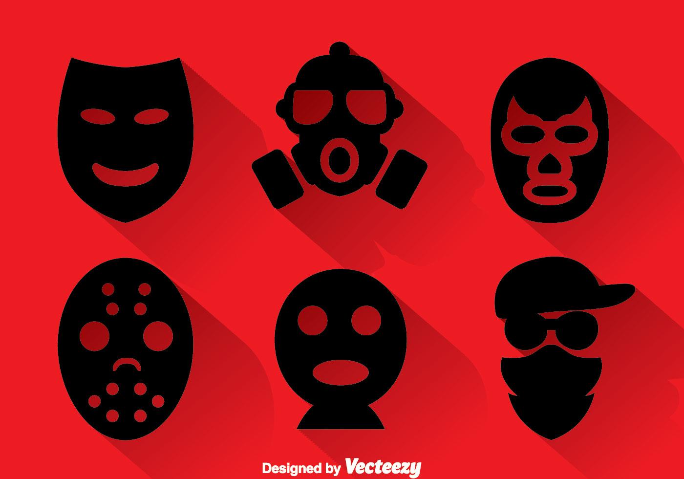 Robber Masks Collection 103751 Vector Art at Vecteezy