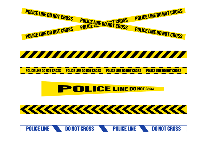 Free Police Line Vector